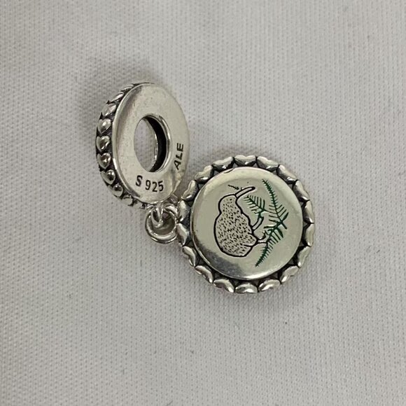 Pandora New Zealand Kiwi Bird Dangle Charm, S925 Silver Jewelry - Picture 3 of 4